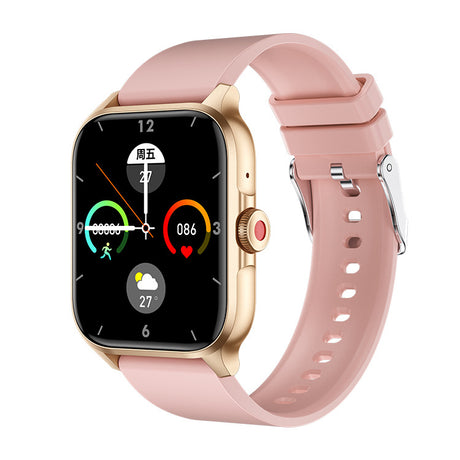 New QX15 smart watch Bluetooth call HD screen rotating button heart rate blood oxygen waterproof sports - V.I.P Digital Presence