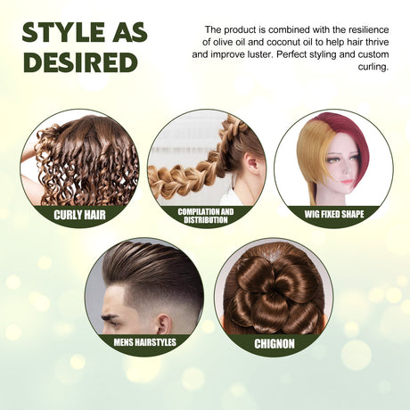 Fluffy Curl Styling Mousse, Anti-Frizz Curl Moisturizing Treatment Foam Styling Mousse - V.I.P Digital Presence