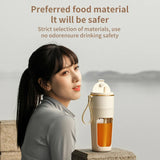 340ML portable Juicer Wireless with straw Electric Blender for juice milkshake ce cube food supplement Smoothie Mixer - V.I.P Digital Presence