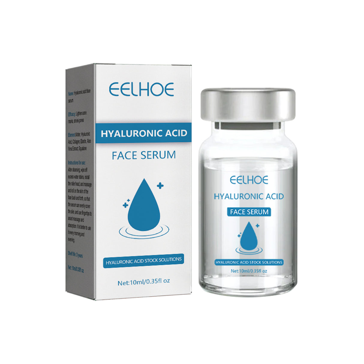 Hyaluronic Acid Face Serum, Moisturizing Repair Lighten Acne Mark Skin Care Whitening Essence - V.I.P Digital Presence