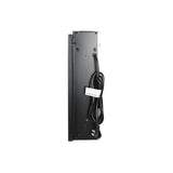 23 inch electric fireplace insert ultra thin heater with log set & realistic flame remote control - V.I.P Digital Presence
