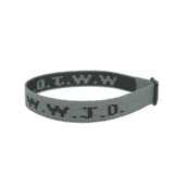 Alphabet Jacquard Printed Wrist Strap Bracelet Strap Unisex WWJD Bracelet Adjustable Bracelet - V.I.P Digital Presence