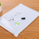 Creative Double-Sided Magnetic Whiteboard With Magnetic Sticker Whiteboard Pen Children Students Metal Writing Message Drawing Board - V.I.P Digital Presence