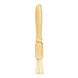 Coffee powder cleaning brush pig hair solid wood residue round head brush coffee machine bean grinder cleaning brush - V.I.P Digital Presence