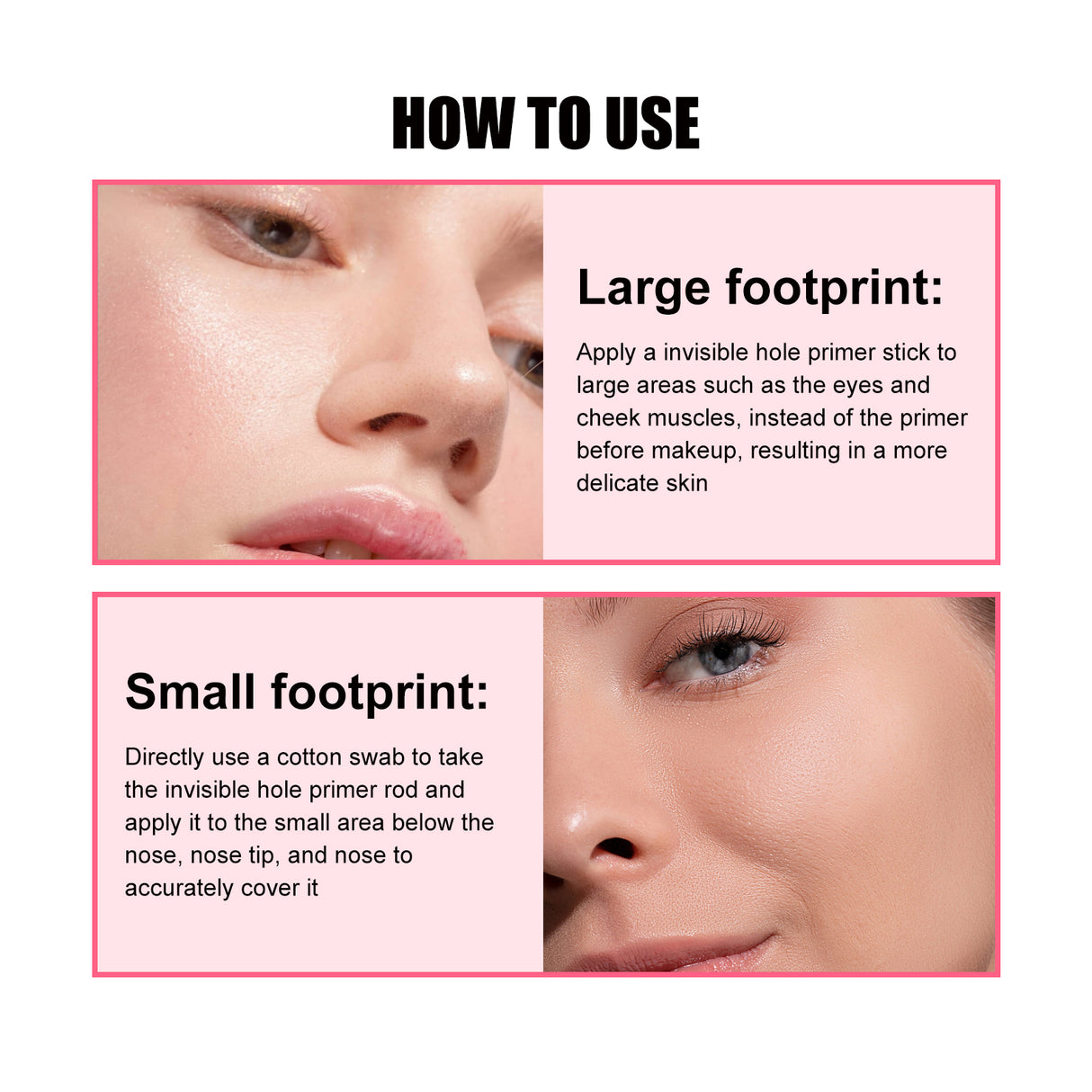 Pore Invisible Stick, Brightening Skin Tone Concealer Invisible Pore Smoothing Pre-Makeup Stick - V.I.P Digital Presence