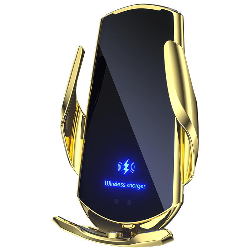 Q3 car wireless charging mobile phone holder 15W induction opening and closing car navigation stand supplies - V.I.P Digital Presence