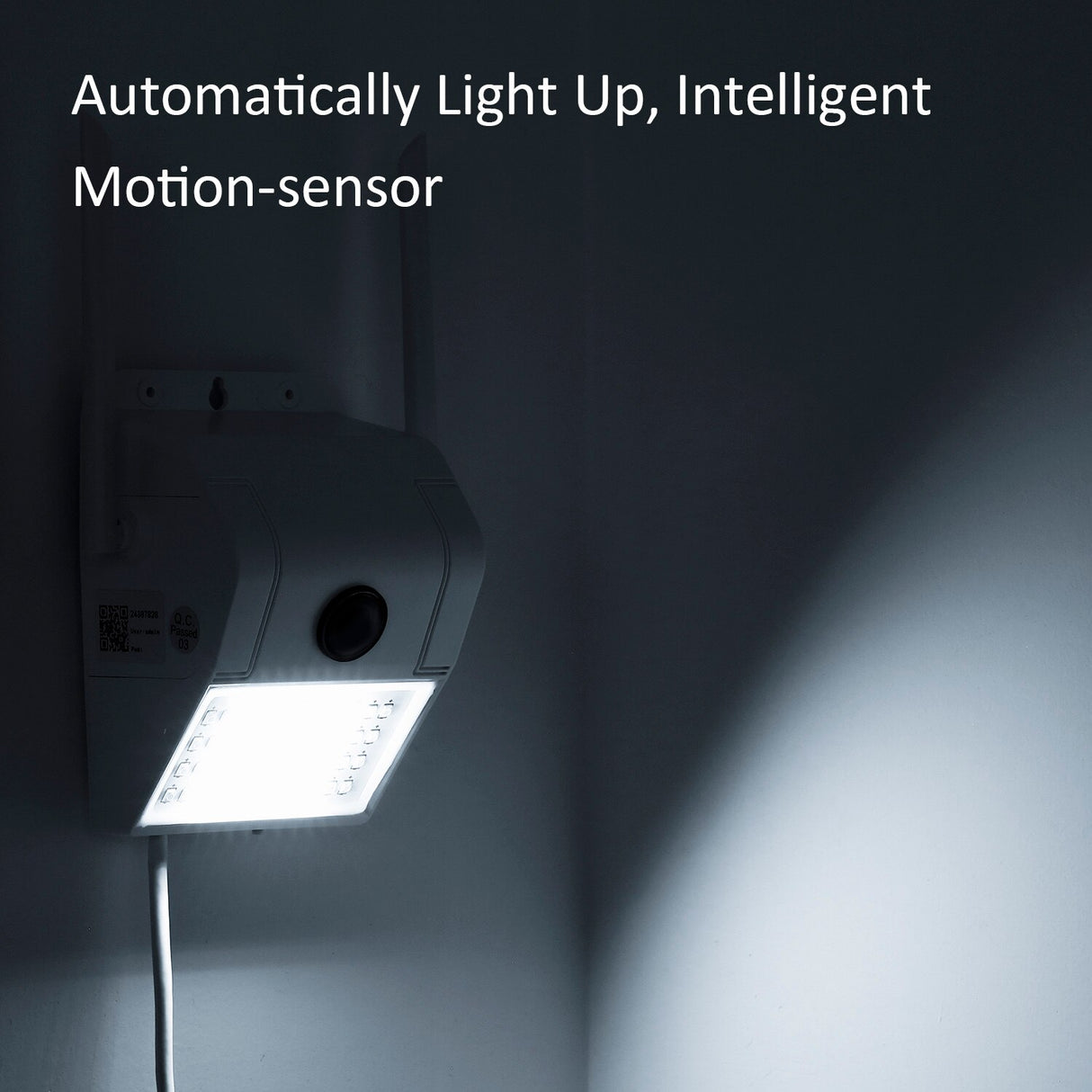 1080P Multifunctional WIFI Wireless Surveillance Outdoor Wall Light Webcam Security Camera PIR Motion Detection IP65 Waterproof - V.I.P Digital Presence