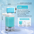 Multifunctional Aquarium Sponge Filter: Water Purifier, Pump, Wave Maker, with Suction Cup & Air Pump - V.I.P Digital Presence