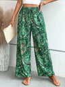 Printed Wide Leg Pants - V.I.P Digital Presence