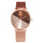 top brand women's watch leather rose gold dress female clock luxury brand design women watches simple fashion ladies watch - V.I.P Digital Presence
