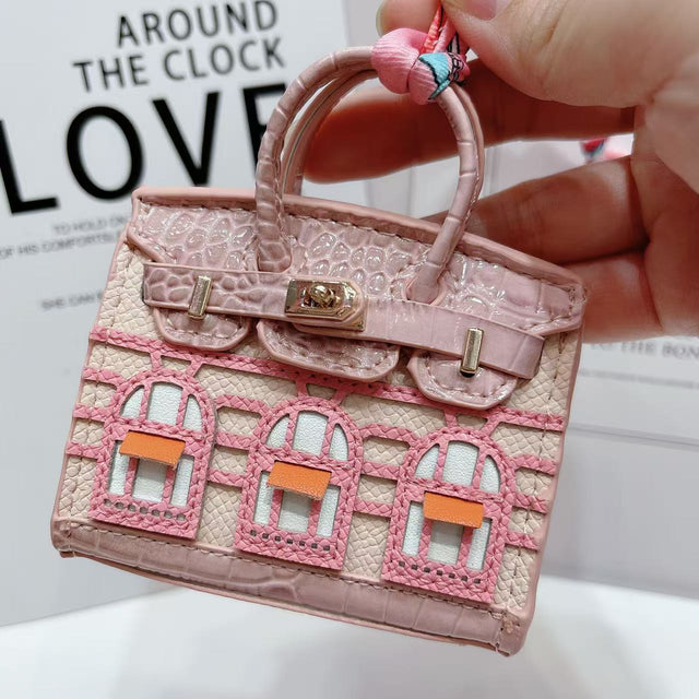 Small house bag mini window pendant headphone bag lipstick car key backpack backpack decoration - V.I.P Digital Presence