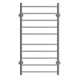 Electric Heated Towel Rack for Bathroom Wall Mounted Towel Warmer 10 Stainless Steel Bars Drying Rack - V.I.P Digital Presence