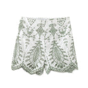 Fashionable Casual Loose Embroidered Short Top and Shorts for Women - V.I.P Digital Presence