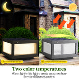 Solar Wall Lamp With Dimmable LED Aluminium