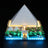 Compatible with LEGO 21058 Giza Pyramid building blocks, LED lighting fixtures, and building supporting lighting - V.I.P Digital Presence