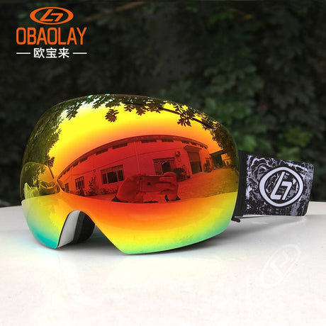 Ski Goggles Double Layers UV Anti-fog Big Ski Mask Glasses Skiing Snow Snowboard Goggles Men Women Ski Eyewear - V.I.P Digital Presence