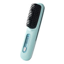 LCD wireless straightening comb rechargeable ceramic electric comb straightener portable negative ion non damaging heating comb - V.I.P Digital Presence