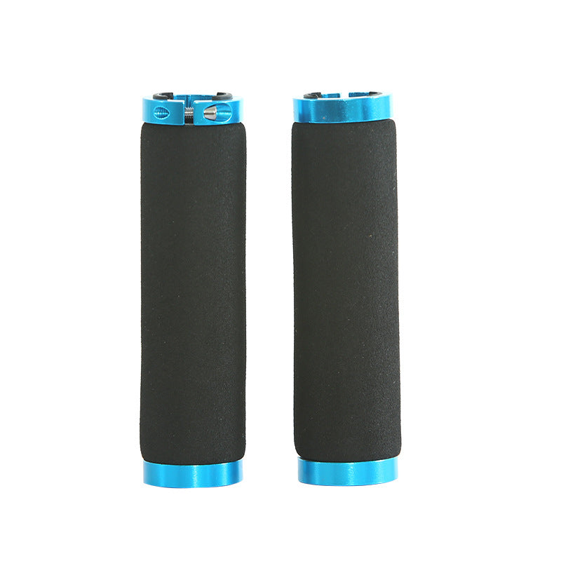 Bicycle Sponge Handle Cover Unilateral Bilateral Locking Mountain Bike Grip Non-Slip Sweat-Absorbing Foam Cotton Handle Gloves - V.I.P Digital Presence