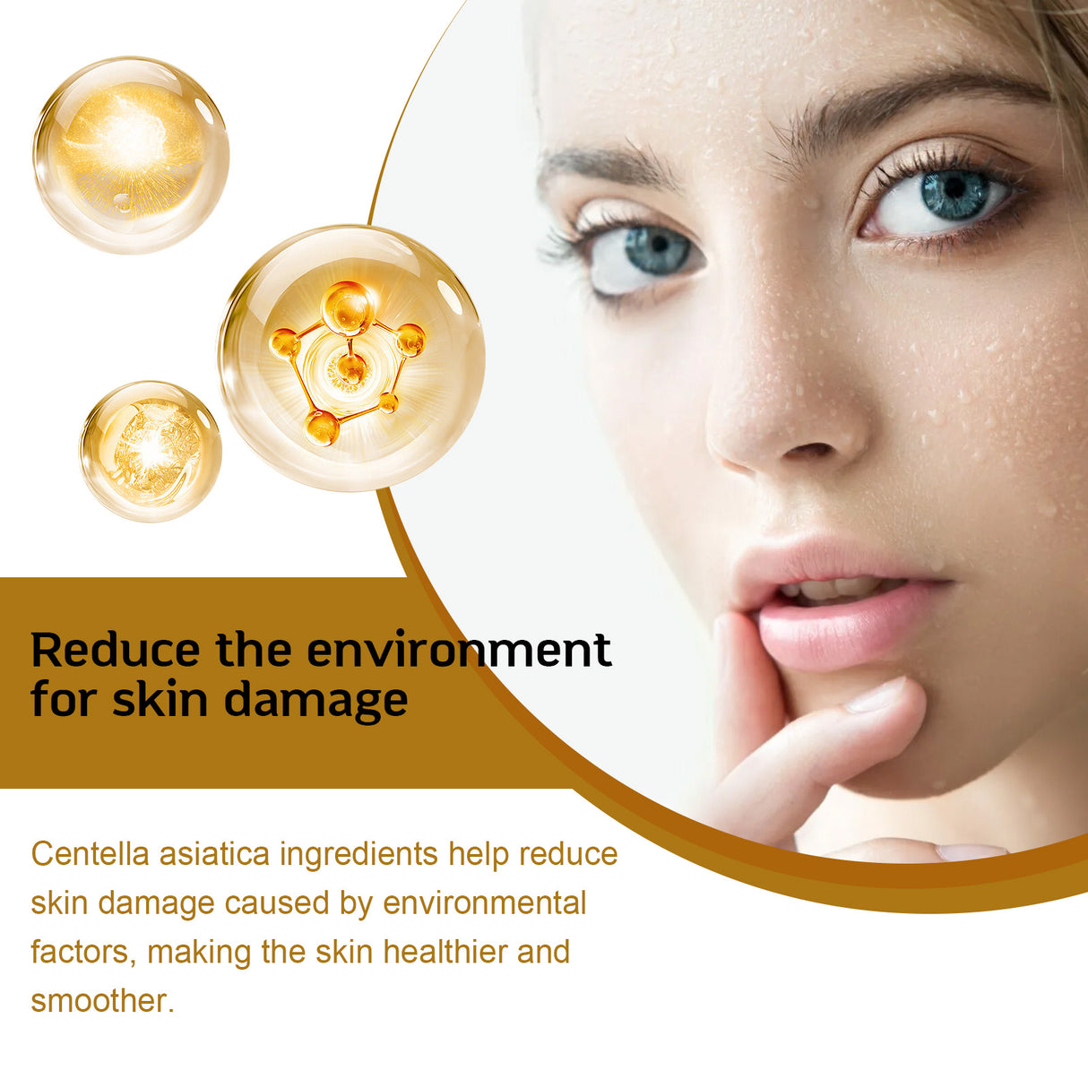 Centella Serum, Intensive Moisturizing Improve Dry Skin Smooth And Tender Skin Brighten Hydrating Essence - V.I.P Digital Presence