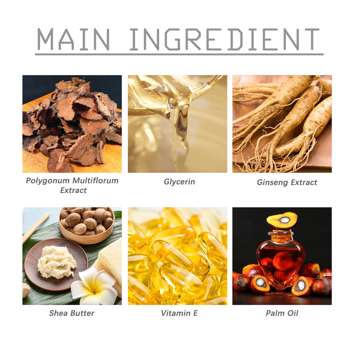 Polygonum Multiflorum Beard Soap, Gentle Cleansing Moisturizing Soap For Men's Thick Black Beard - V.I.P Digital Presence