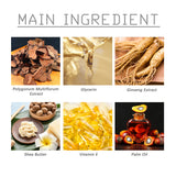 Polygonum Multiflorum Beard Soap, Gentle Cleansing Moisturizing Soap For Men's Thick Black Beard - V.I.P Digital Presence