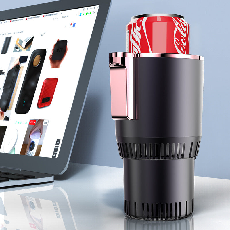 Car mounted cold and hot cup, dual-purpose quick cooling cup for car and home, intelligent cooling cup for car, quick cooling cu - V.I.P Digital Presence