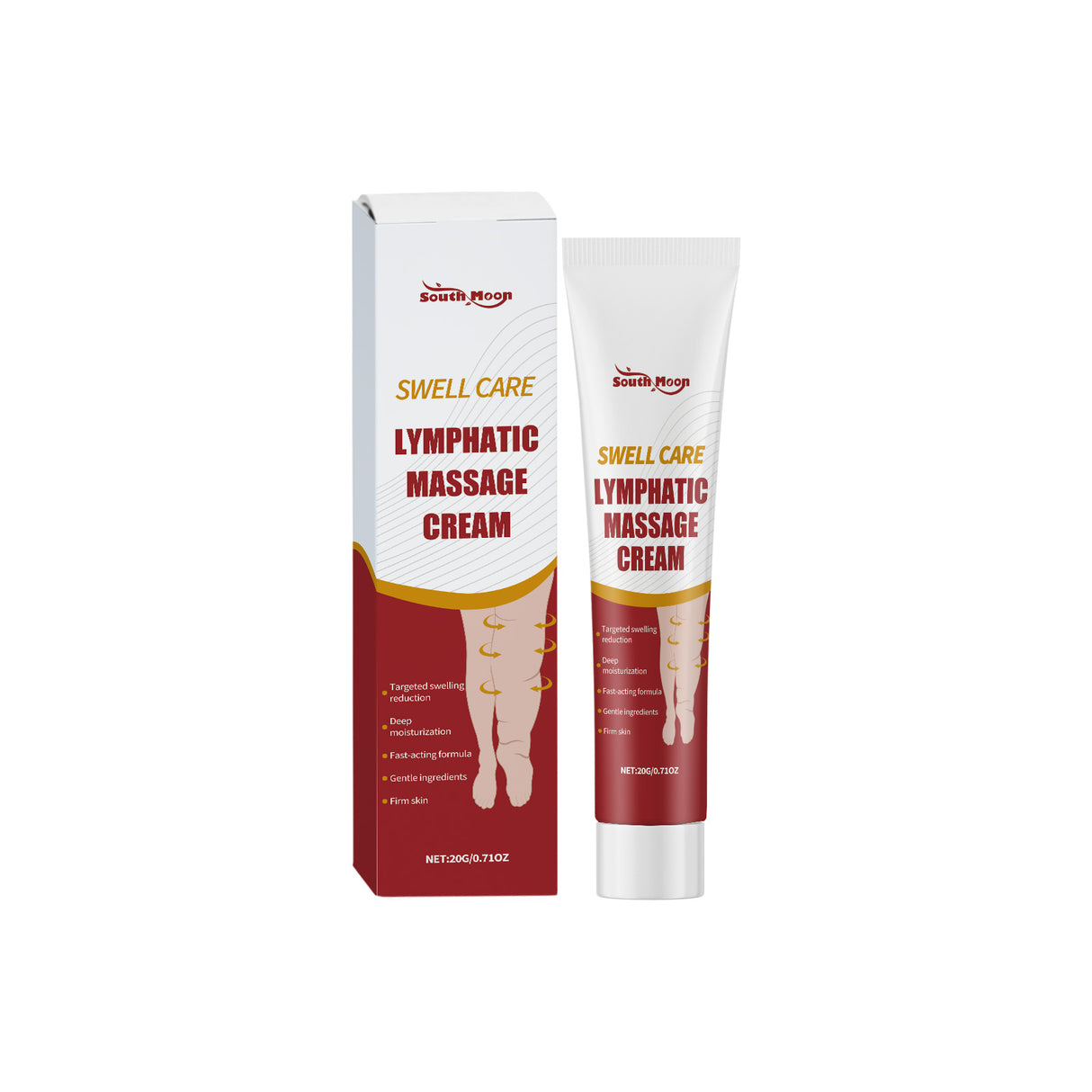 Crema para el cuidado corporal, cuidado suave para piernas, confort, hidratación de la piel, crema de masaje diario.