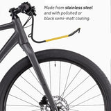 Folding front bike bag, metal bike basket, front carrier, panniers, bike luggage, mountain bike accessories - V.I.P Digital Presence