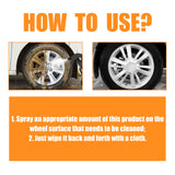 Car Tire Cleaner, Auto Paint Tire Rust Remover Maintenance Retreading Cleaner - V.I.P Digital Presence