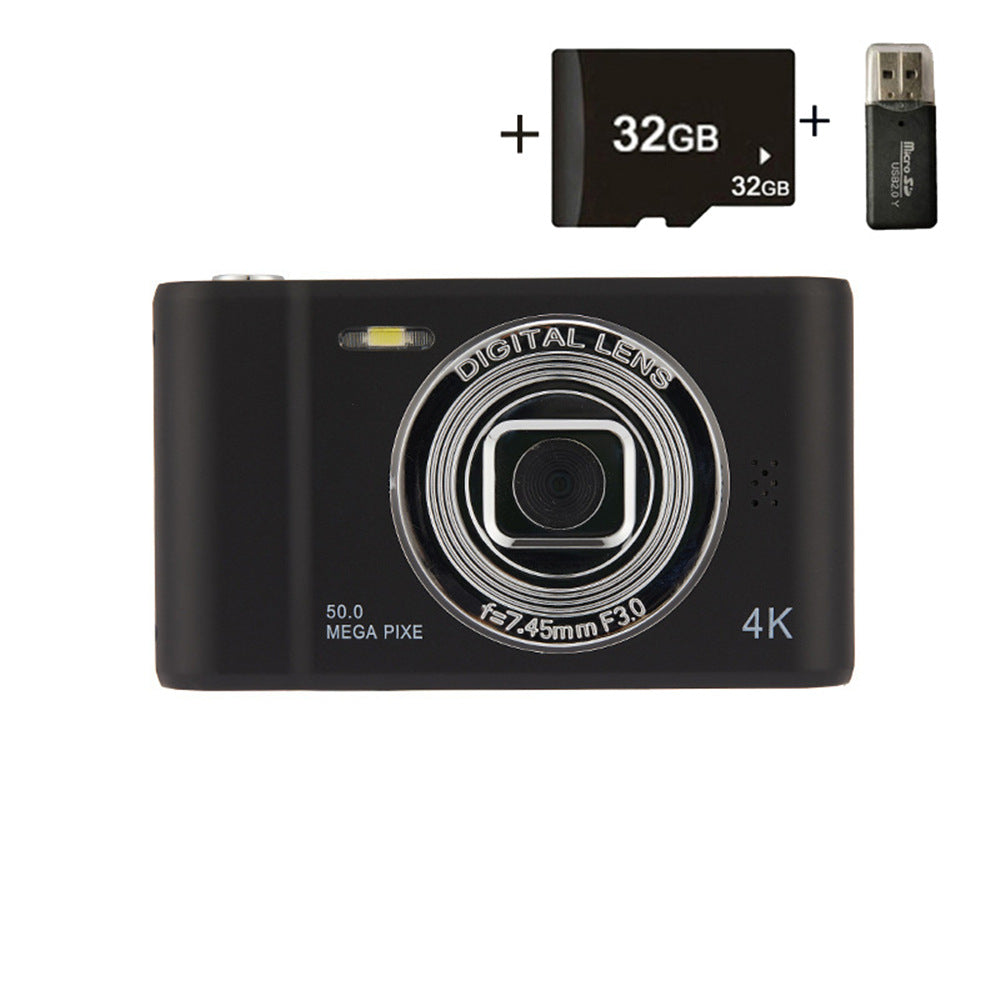HD D04 Digital Retro Camera Portable Campus Entry Small CCD Camera - V.I.P Digital Presence