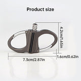 2025 Metal Keychain Lighter, ignite, waterproof, black - V.I.P Digital Presence