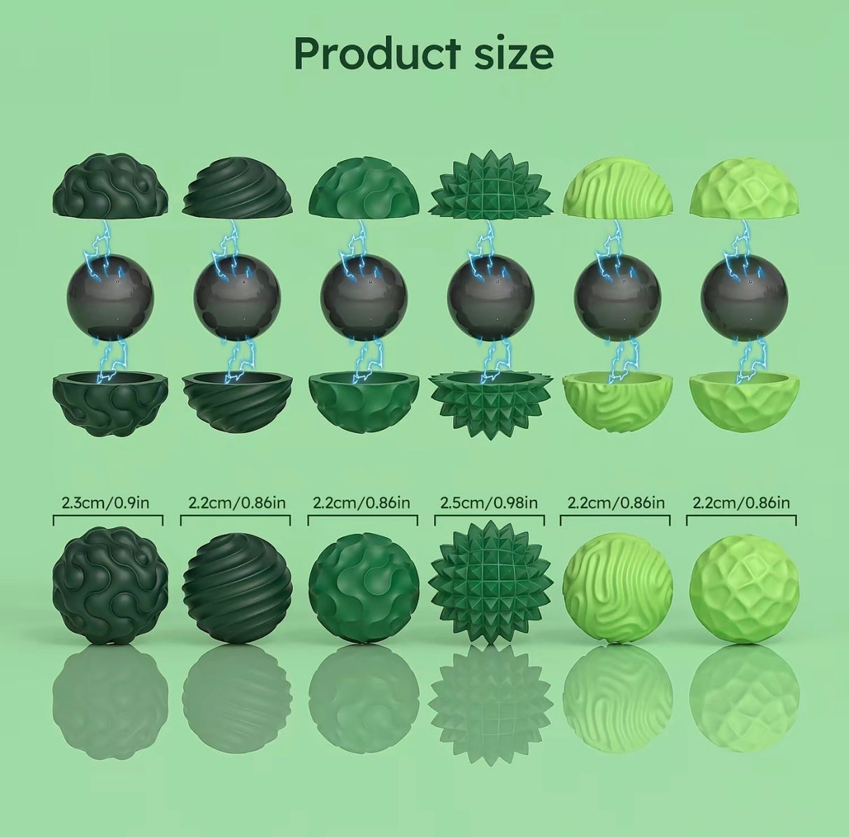SqueezeBall Fidget Set