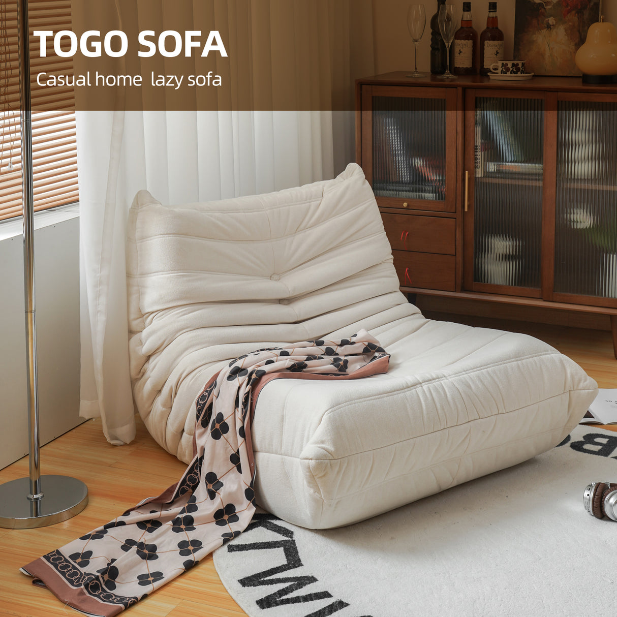 No Installation Bean Bag Chair Big Beanbag Chair Adults Bean Bag Lounger Foam Chair Living room or Gaming Venue Sofa in a box - V.I.P Digital Presence
