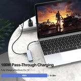 5-in-1 Type-C to HDMI Adapter USB C HUB 4K30Hz PD100W Docking Station USB-C 3.1 Splitter for MacBook iPad Pro Huawei USB 3.0 HUB - V.I.P Digital Presence