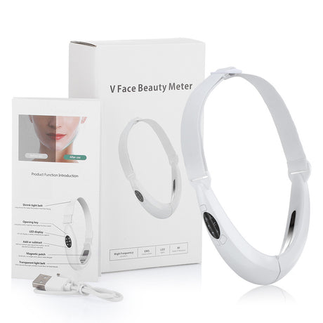 Micro Current Color Light V Face Instrument Tightening Beauty Instrument Hot Compress Lifting Face Slimming Instrument - V.I.P Digital Presence