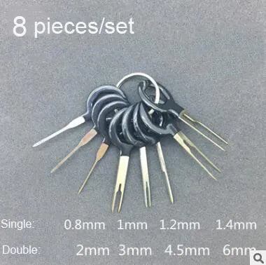 Car Terminal Removal Tool Kit Electrical Wiring Crimp Connector Pin Extractor Kit Car Repair Hand Tool 11pcs 8pcs 3pcs - V.I.P Digital Presence