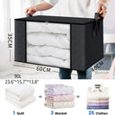 Storage Box Transparent Window Clothes Sorting Bag - V.I.P Digital Presence