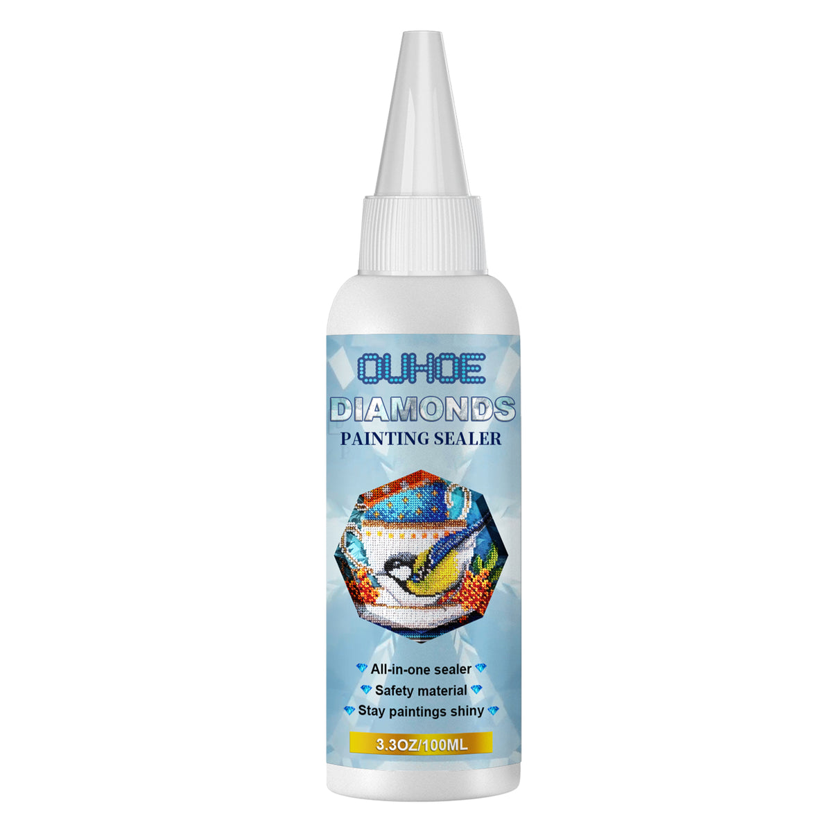 Diamond Painting Sealant, Diamond Painting Oil Painting Protective Adhesive 5D Diamond Painting Puzzle Sealant - V.I.P Digital Presence