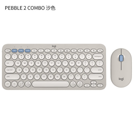 Logitech K380 Mini Bluetooth Wireless Keyboard Tablet Phone Pebble2+K390 Set - V.I.P Digital Presence