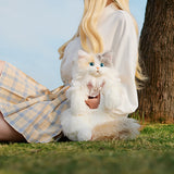 Unique Calico Cat Backpack, Doubles as a Plush Toy and Functional Bag - V.I.P Digital Presence