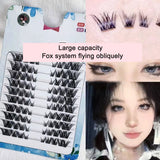 Sunflower Comics Pure Desire Eyelash Simulation Natural Thickening Large Segmented Trilogy False Eyelash Laziness - V.I.P Digital Presence
