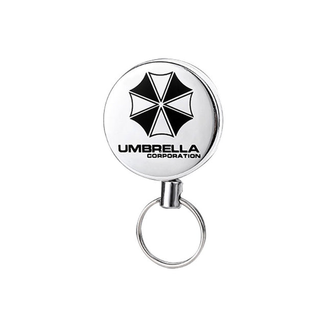 Outdoor equipment high elasticity telescopic steel wire rope keychain anti loss and anti-theft telescopic keychain - V.I.P Digital Presence