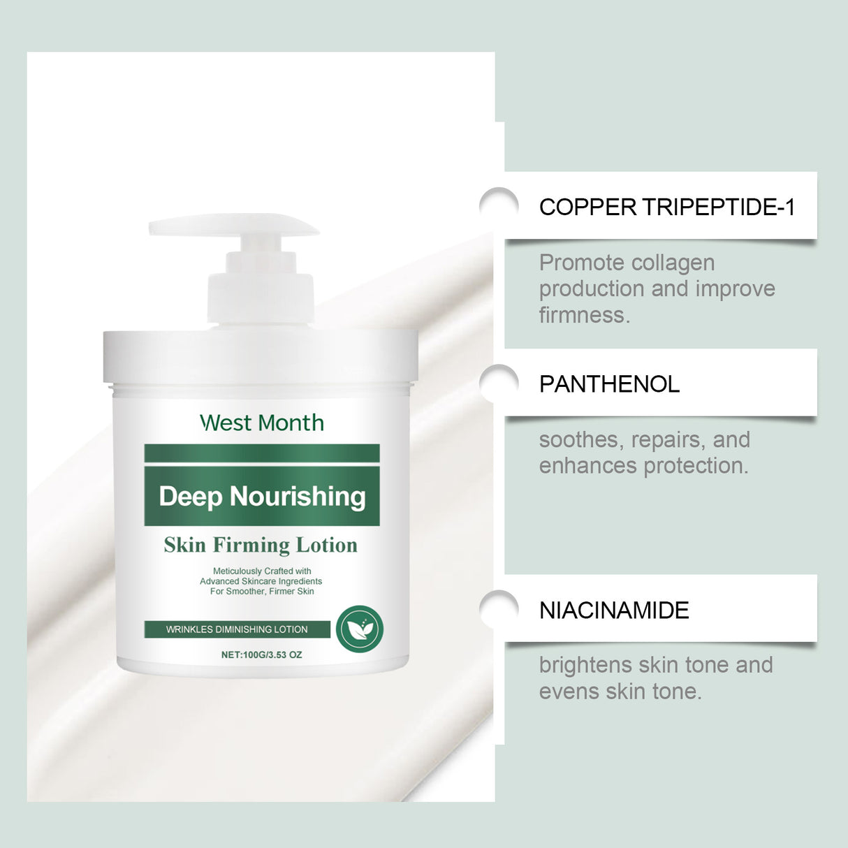 Firming Body Cream, Gentle Moisturizing Body Skin Body Moisturizing Daily Apply Body Cream - V.I.P Digital Presence
