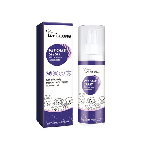 Pet Care Spray, Pet Cat And Dog Skin Wound Care Skin Moss Itchy Repair Spray - V.I.P Digital Presence