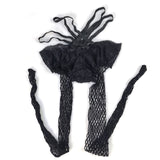 Sexy mid size mesh panties mesh socks V-waist lace sexy fishing net hollow mesh socks - V.I.P Digital Presence