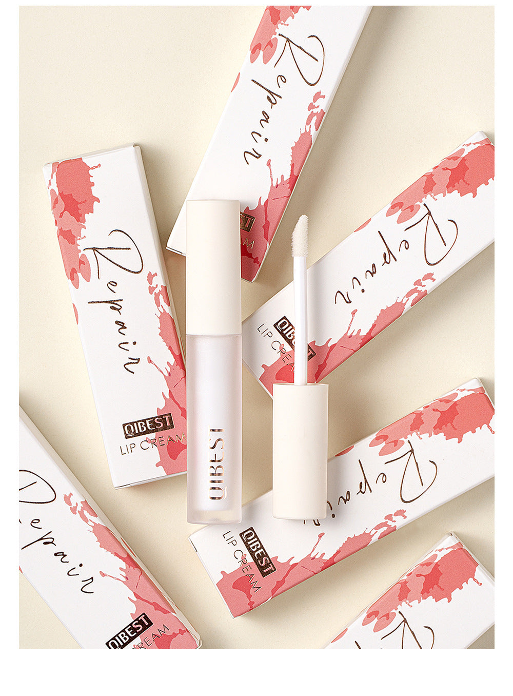 QIBEST Lip Cream Shea Butter Lipstick Primer Lip Balm Moisturizing Moisturizing Moisturizing Women Anti-Crack Repair Lip Balm - V.I.P Digital Presence