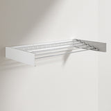 foldable retractable wall clothesline, 30kg, alu, 80/100cm, 5 bars, for bath/balcony. - V.I.P Digital Presence