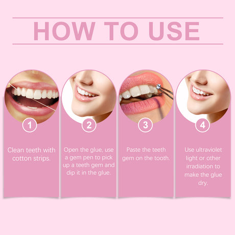 Dental Drill Diy Set Dental Beauty Decoration Drill Combination Personality Shine Smile Diy Dental Drill Set - V.I.P Digital Presence