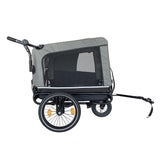 Outdoor Heavy Duty Foldable Utility Pet Stroller Dog Carriers Bicycle Trailer - V.I.P Digital Presence