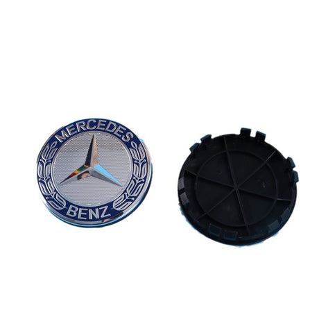 Suitable for wholesale 75mm wheel hub covers for all models of Mercedes Benz modified 12 foot car cover labels - V.I.P Digital Presence
